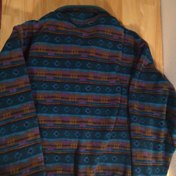 Men's Multicolor Patterned Jacket - Picture 6 of 7